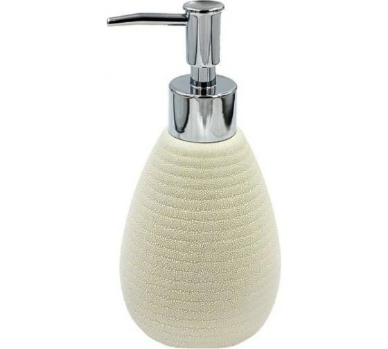 Дозатор для жидкого мыла Bath Plus Cappuccino W-CE1299A-LD бежевый