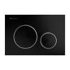 Кнопка смыва Knotlor Sphere Premium BIS104BLC черный