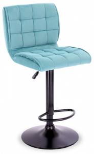 Стул барный Everprof Richy 18534, EP Richy Fabric Turquoise Бирюзовый