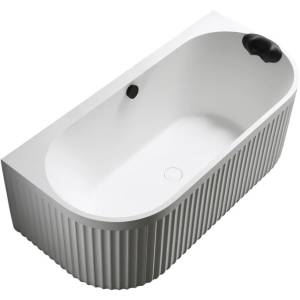 Ванна из искусственного камня Abber Leipzig AM9916 170x80 белая матовая