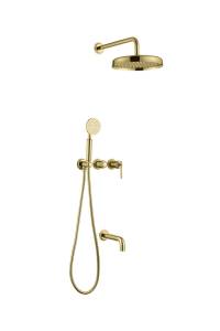 Душевой комплект Boheme Eterna 174-2-G Gold