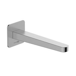 Излив Wasserkraft Tauber A298 для ванны, настенный, никель