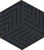 Декор Kerama Marazzi Агуста OS\B241\63001 черный 6x5.2
