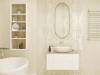 Бордюр Gracia Ceramica Regina beige 01 8.5x25 фото 2