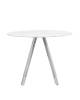 Стол обеденный Stool Group Хьюстон DT-954-W-100 DUAL белый стеклянный 100x100x76 фото 2
