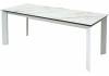 Стол Woodville Cremona 518858 KL-188 контрастный мрамор матовый/белый 180(240)x95x76 фото 4