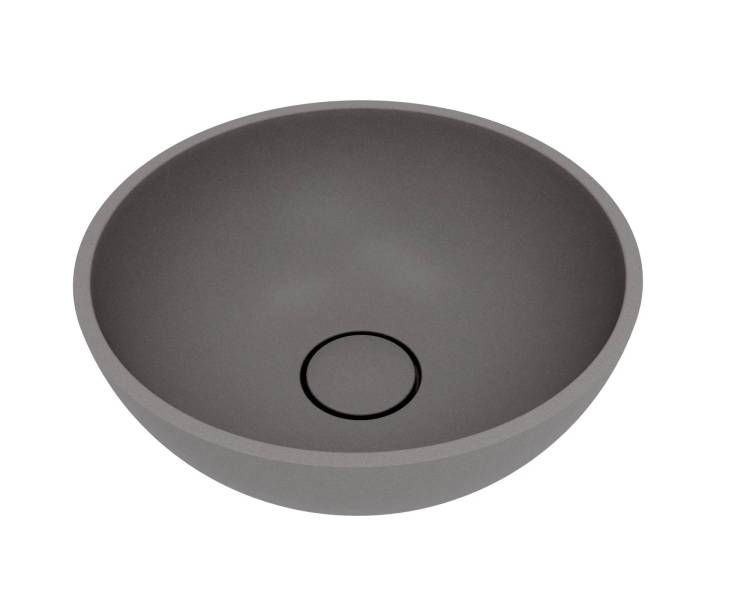Раковина Florentina Алтея 350R 10.290.00350.307 серый шелк
