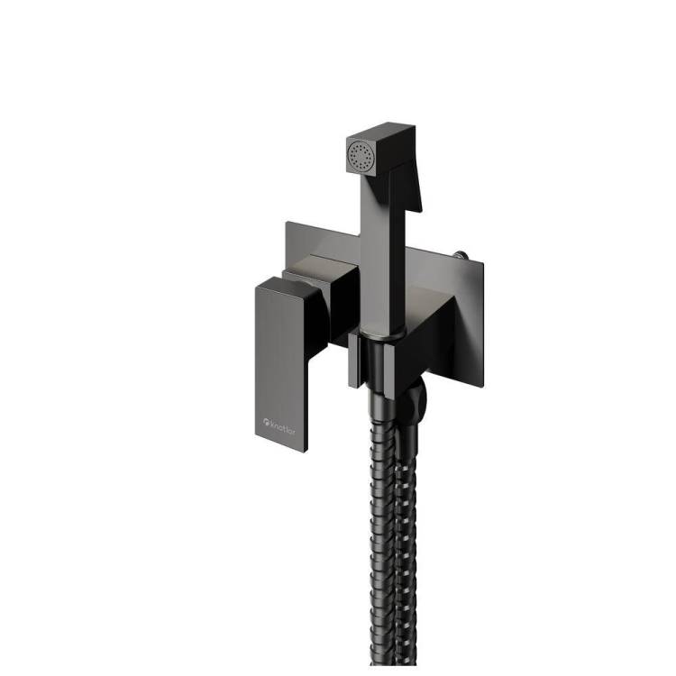Гигиенический душ Knotlor Mist FHS02S1GM вороненая сталь