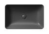 Раковина GSI Nubes 903626 черный матовый, 60x38 фото 2