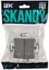 Выключатель жалюзи IEK Skandy SK-V15-0-10-K03 серый фото 6
