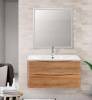 Тумба с раковиной BelBagno Acqua 100 подвесная, rovere rustico фото 2