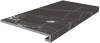 Ступень Kerama Marazzi Риальто SG850790R/GCF клееная чёрный матовый 33x80x0.9