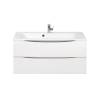 Тумба с раковиной BelBagno Marino 100 bianco opaco