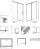 Душевая дверь в нишу Radaway Espera DWJ 50 R фото 4