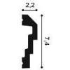 Молдинг гибкий Orac Decor Luxxus P7070F 200x2.2x7.4 фото 2