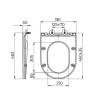 Крышка-сиденье Terminus Классик 92S02SW белое фото 6