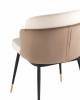 Стул Stool Group Пенелопа FDC8054 FUT-51 + FUT-52 велюр, бежевый+коричневый фото 7