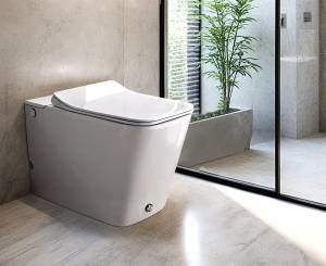 Унитаз приставной Cerutti Spa Disgrazia Pulse 7269 безободковый, с микролифтом, импульсный смыв