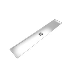 Душевой трап Teymi Helmi T90333 решетка нержавеющая сталь, 10x60 см