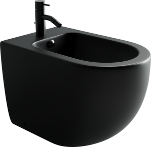 Биде напольное Ceramica Nova Metropol CN4005MB черный матовый