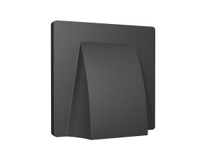 Лицевая панель для вывода кабеля Ambrella Volt Alfa AP9158 графит мягкое касание