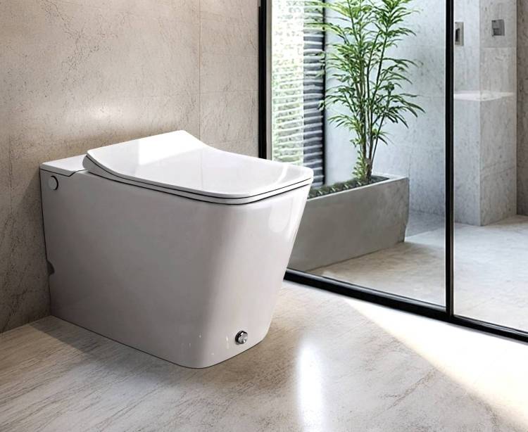 Унитаз приставной Cerutti Spa Disgrazia Pulse 7269 безободковый, с микролифтом, импульсный смыв