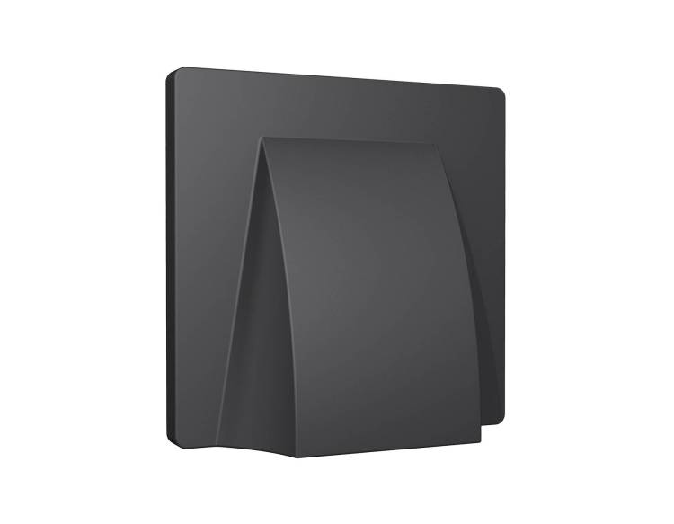 Лицевая панель для вывода кабеля Ambrella Volt Alfa AP9158 графит мягкое касание