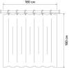 Штора для ванной IDDIS Basic B05P218i11 180х180 фото 7