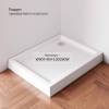 Душевой уголок AM.PM X-Joy W94G-403-100280-MТ1К профиль хром матовый, стекло прозрачное, 100x80 фото 10