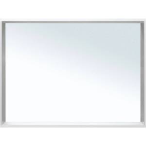 Зеркало Allen Brau Reality 100 1.32020.02 с LED подсветкой, серебро брашированное, 750x1000x140