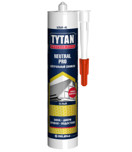 Герметик силиконовый нейтральный Tytan Professional Neutral Pro прозрачный 280 мл