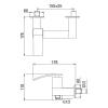 Смеситель для душа Jacuzzi Glint 0IQ00028JA00 хром фото 2