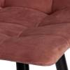 Стул барный Tetchair Chilly (mod.7095б) 19638 коралловый, черный фото 7