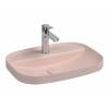 Раковина Allen Brau Fantasy 4.11034.SM 55 см, розовая