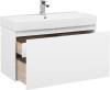 Тумба с раковиной Aquanet Йорк 100 212594 белый фото 2