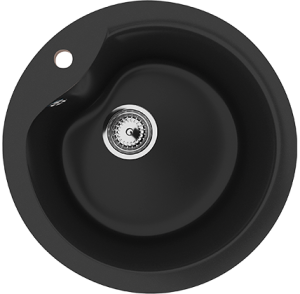 Мойка кухонная Ulgran Classic U-102-344 черная