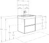 Тумба с раковиной AQUATON Сканди 55 дуб верона фото 7