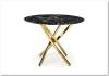 Стол обеденный Halmar Raymond 2 V-CH-RAYMOND_2-ST-CZARNY_ZLOTY черный мрамор/золотой