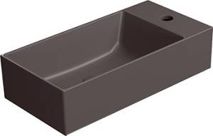 Раковина GSI Kube X 9486016 коричневый матовый, 50x25