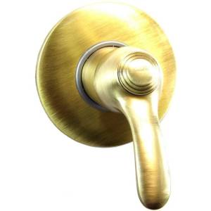 Смеситель для душа Webert Aurora AU880101065 с внутренней частью, бронза