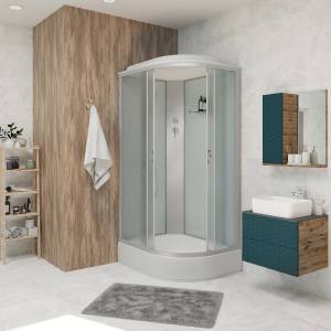 Душевая кабина Niagara Classic NG-33184-14L 1100х800х2150 средний поддон  26см стекло МАТОВОЕ