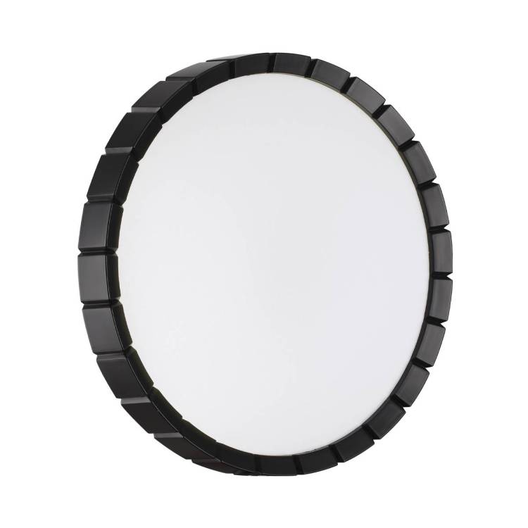 Настенно-потолочный светодиодный светильник Sonex Atabi Black 7649/CLN
