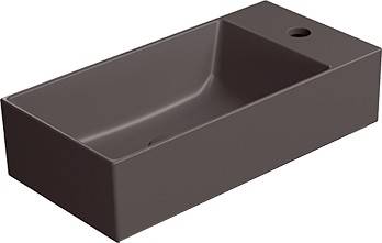 Раковина GSI Kube X 9486016 коричневый матовый, 50x25