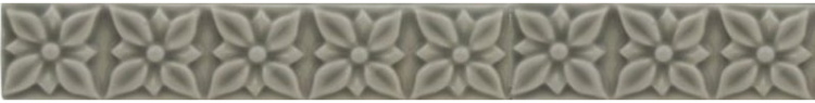 Бордюр Adex Studio ADST4027 Relieve Ponciana Graystone 2.5X19.8