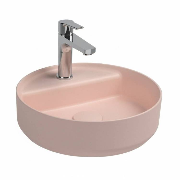 Раковина Isvea Infinity 10NF65042SV-2S 35 см, лососевая матовая