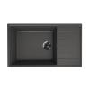 Кухонная мойка Ulgran Quartz Prima 860-09 мокрый асфальт