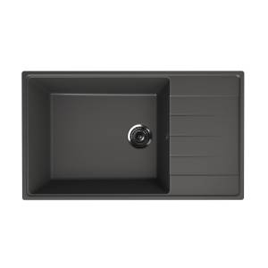 Кухонная мойка Ulgran Quartz Prima 860-09 мокрый асфальт