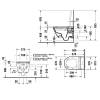 Унитаз подвесной Duravit D-Neo 654000012004300 c крышкой-биде SensoWash фото 2