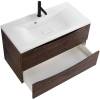 Тумба с раковиной BelBagno Marino 80 rovere moro фото 8