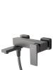 Смеситель для ванны Wonzon & Woghand WW-88037068-BGM с душем, темный графит фото 6